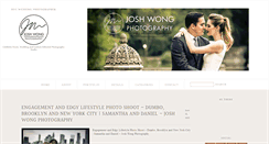 Desktop Screenshot of blog.joshwongphotography.com